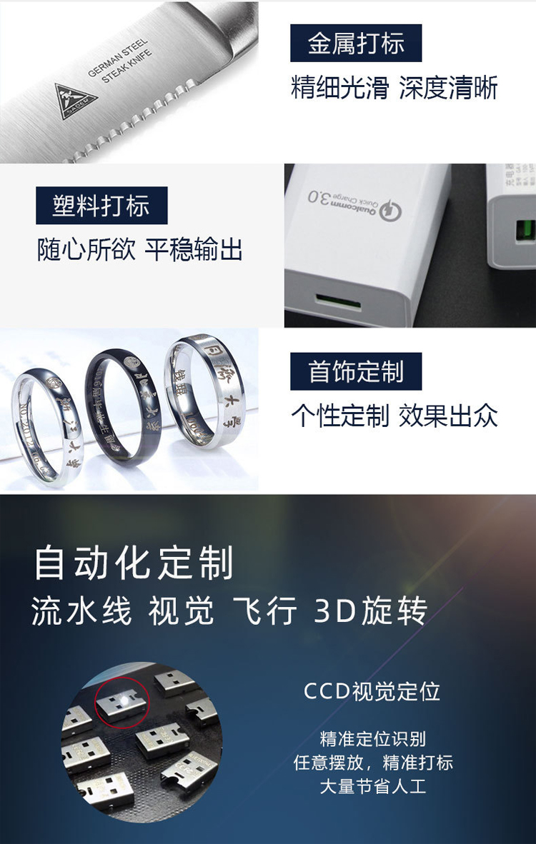 CCD视觉系统(摄像定位)激光打标机(图5) CCD视觉系统(摄像定位)激光打标机(图5)